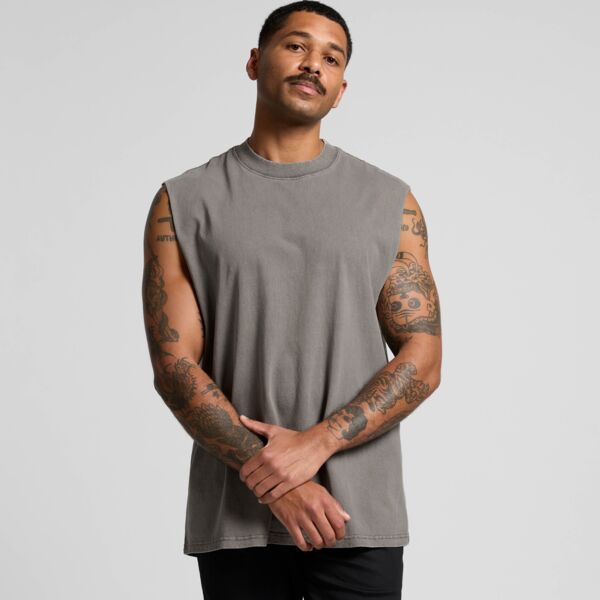 Mens Heavy Faded Tank Thumbnail