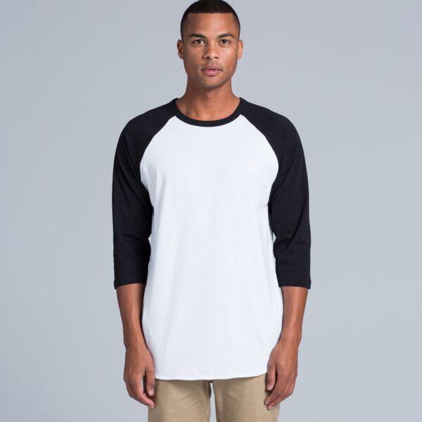 3/4 Raglan Tee Unisex Thumbnail