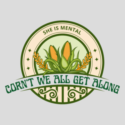 Corn’t We All Get Along Men’s Heavy Tee Design