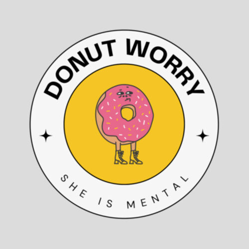 Donut Worry Men’s Heavy Tee Design