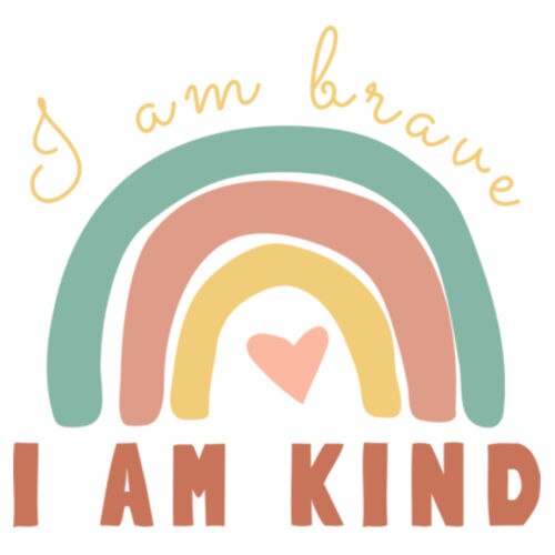 I Am Brave Kids Tee Design