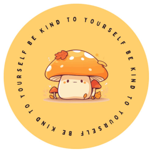 Be Kind To Yourself Kids Tee Design