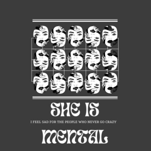 She is Mental faces Design