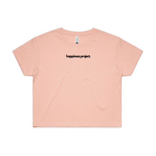 Happiness Project Cropped Tee Thumbnail
